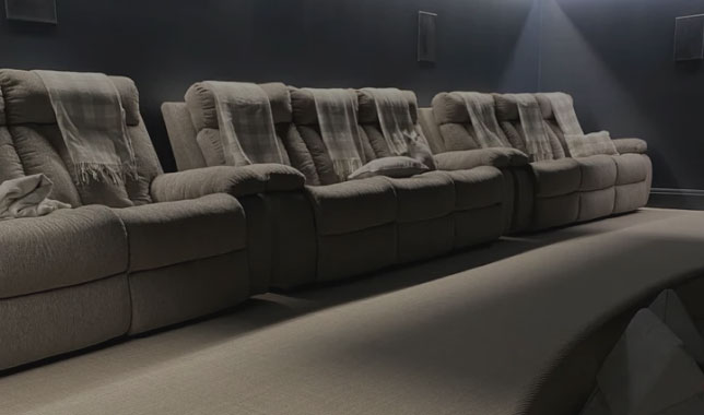 Home theater couch image